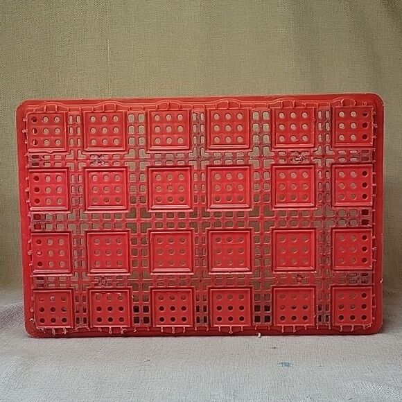 Vintage Coca-Cola Red Plastic Carrier Case Crate Tray 18 x 12 x 4 - Picture 5 of 5